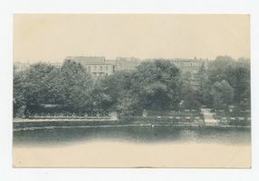 Königsberg (Pr.), Stadtkreis Königsberg Königsberg, Schloßteichpanorama , rechter Teil Königsberg, Schloßteich