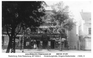 Rastenburg, Stadt, Kreis Rastenburg Hindenburgstraße 5-9