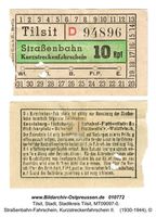 Tilsit, Stadt, Stadtkreis Tilsit 