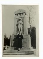 Tilsit, Stadt, Stadtkreis Tilsit Luisenallee Tilsit, Luisenallee, Denkmal des Inf.-Reg. Nr. 41 II 