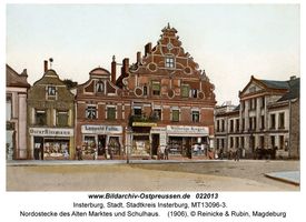 Insterburg, Stadt, Stadtkreis Insterburg Alter Markt