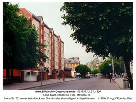 Tilsit, Stadt, Stadtkreis Tilsit Hohe Straße 62