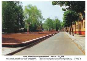 Tilsit, Stadt, Stadtkreis Tilsit Schenkendorfplatz  
