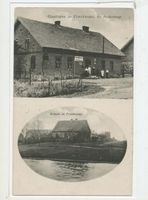 Frankenau Kr. Neidenburg, Kreis Neidenburg frankenau Kr. Neidenburg, Gasthaus, Schule 