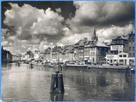 Königsberg (Pr.), Stadtkreis Königsberg Königsberg (Pr.), Am Pregel mit Fischmarkt VII Königsberg, Pregel