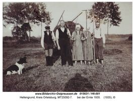 Hellengrund, Kreis Ortelsburg 