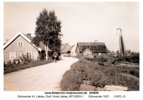 Elchwerder Kr. Labiau, Ort, Kreis Labiau 