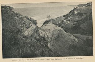 Groß Kuhren, Kreis Samland Groß Kuhren, Die Rosenschlucht Samländische Steilküste