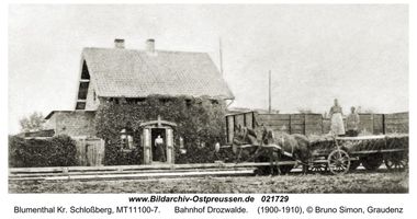 Blumenthal Kr. Schloßberg, Kreis Schloßberg 