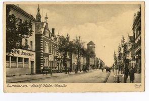 Gumbinnen, Stadt, Kreis Gumbinnen Adolf-Hitler-Straße (fr. Darkehmer Straße bzw. Königstraße) Gumbinnen, Adolf-Hitler-Straße IV Гумбиннен, Адольф-Гитлерштрассе, IV