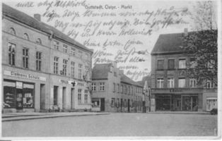 Guttstadt, Kreis Heilsberg Guttstadt, Markt 