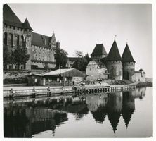 Marienburg, Westpr., Kreis Marienburg Marienburg, Hochmeisterpalast, Hochschloß und Brücktor III Marienburg, Schloß