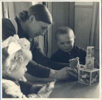 Gehsen, Kreis Johannisburg Gehsen, Im Kindergarten 