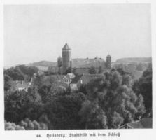 Heilsberg Kr. Heilsberg, Stadt, Kreis Heilsberg Heilsberg Kr. Heilsberg, Blick auf das Schloß IV 
