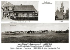 Groß Friedrichsdorf, Kreis Elchniederung 