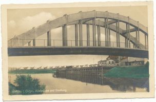 Wehlau, Kreis Wehlau Wehlau, Allebrücke und Siedlung 
