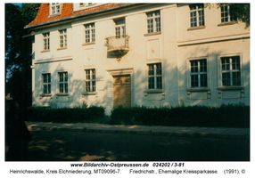 Heinrichswalde Kr. Elchniederung, Kreis Elchniederung Friedrichstraße, Heinrichswalde