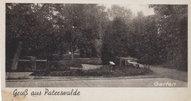 Paterswalde, Kreis Wehlau Paterswalde, Garten 