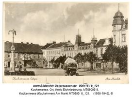 Kuckerneese, Ort, Kreis Elchniederung Am Markt