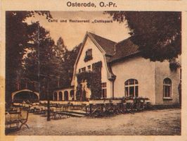 Osterode (Ostpr.), Kreis Osterode Osterode, Café und Restaurant Collispark 