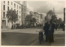 Lötzen, Stadt, Kreis Lötzen Lötzen, Straßenansicht 