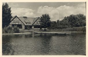 Lötzen, Stadt, Kreis Lötzen Lötzen, Das Bootshaus des Rudervereins II 
