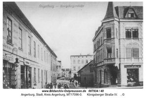 Angerburg Kr. Angerburg, Stadt, Kreis Angerburg Königsberger Straße  