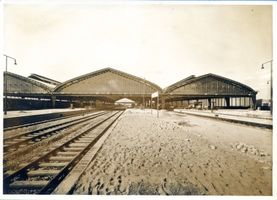 Königsberg (Pr.), Stadtkreis Königsberg Königsberg (Pr.), Hauptbahnhof, Bahnsteighallen Königsberg, Hauptbahnhof