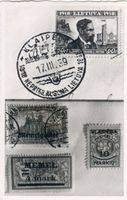 Memel, Stadt, Stadtkreis Memel Memel, Briefmarken 