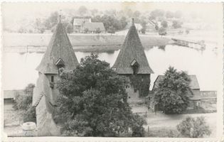 Marienburg, Westpr., Kreis Marienburg Marienburg i. Westpr., Wehrtürme des Brückentors V Мариенбург, Зап. Пруссия, оборонительные башни Мостовых ворот, V