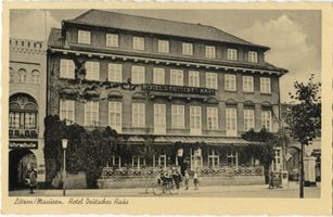 Lötzen, Stadt, Kreis Lötzen Lötzen, Hotel Deutsches Haus Лётцен, отель «Немецкий дом»