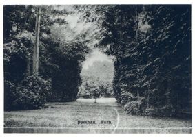 Domnau, Stadt, Kreis Bartenstein Domnau, Park 