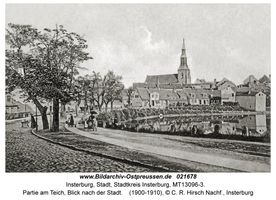 Insterburg, Stadt, Stadtkreis Insterburg Adolf-Hitler-Platz