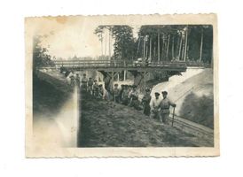 Wormditt, Kreis Braunsberg Wormditt, Baustelle Wormditt Bahndamm, Arbeitsdienstabteilung 31/I 
