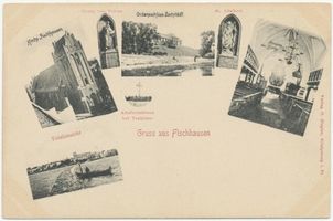 Fischhausen, Stadt, Kreis Samland Fischhausen, Mehrbildkarte 
