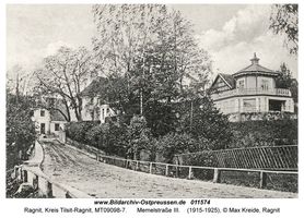 Ragnit, Kreis Tilsit-Ragnit Memelstraße  
