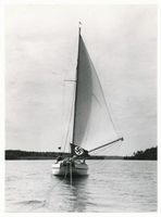  Beldahnsee, Segler Бельданзе, парусник