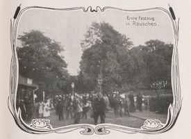 Rauschen Kr. Samland, Kreis Samland Rauschen Kr. Samland, Erntefestzug Раушен, крейс Самбия, праздничное шествие урожая
