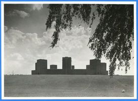 Hohenstein Kr. Osterode, Stadt, Kreis Osterode Hohenstein i. Ostpr., Reichsehrenmal Tannenberg Gesamtansicht III Hohenstein, Tannenberg-Nationaldenkmal