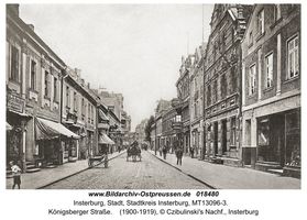 Insterburg, Stadt, Stadtkreis Insterburg Königsberger Straße