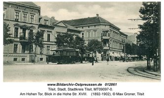 Tilsit, Stadt, Stadtkreis Tilsit 