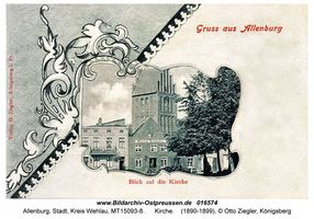 Allenburg, Stadt, Kreis Wehlau 