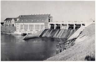 Friedland (Ostpr.), Kreis Bartenstein Friedland (Ostpr.), Kraftwerk an der Alle II 