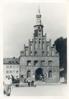 Mohrungen, Stadt, Kreis Mohrungen Mohrungen, Rathaus XVII Моронген, ратуша, XVII