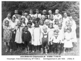 Kreuzingen, Kreis Elchniederung  