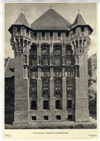 Marienburg, Westpr., Kreis Marienburg Marienburg, Schloß, Nogatfront des Hochmeisterpalastes Marienburg, Schloß