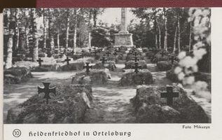 Ortelsburg, Stadt, Kreis Ortelsburg Ortelsburg, Heldenfriedhof 