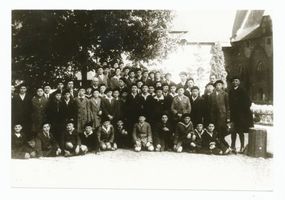 Tilsit, Stadt, Stadtkreis Tilsit Tilsit, Der Lutherchor auf Konzertreise mit Pfarrer Teike 