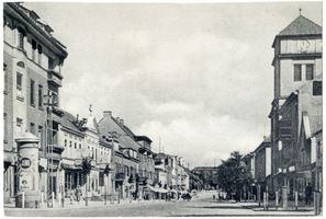 Gumbinnen, Stadt, Kreis Gumbinnen Adolf-Hitler-Straße (fr. Darkehmer Straße bzw. Königstraße) Gumbinnen, Königstraße VII Гумбиннен, Кёнигсштрассе, VII