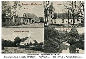 Birkenmühle, Kreis Ebenrode 